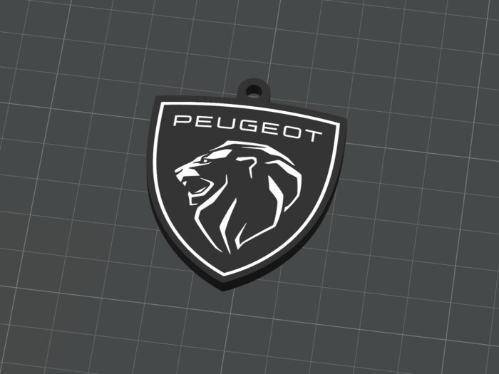 Брелок Peugeot